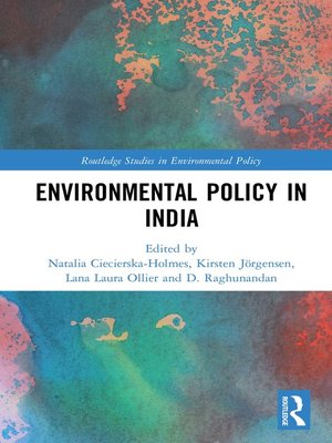 cover image of Environmental Policy in India